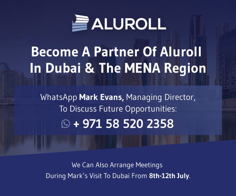 Partnership opportunities with Aluroll in the MENA Region